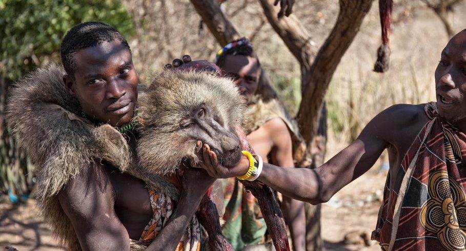 Hadzabe hunter-gatherers